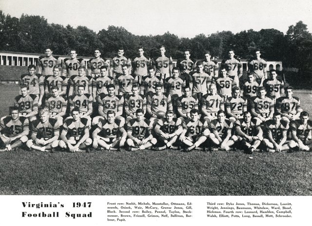 Virginia Cavaliers Football Team Photos