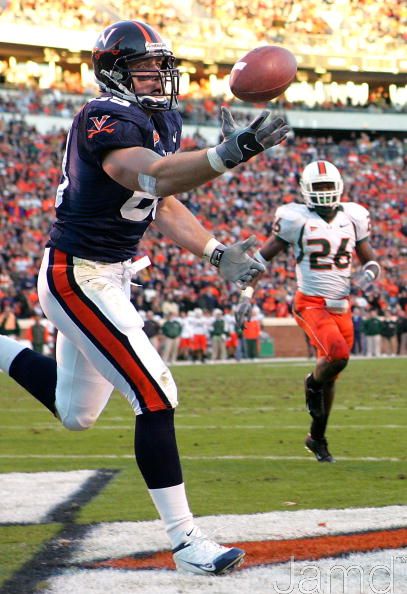 UVA Football Heath Miller Photo Gallery